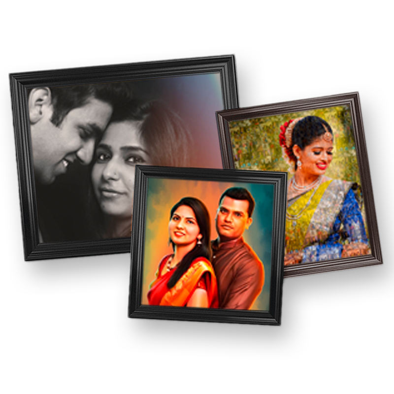 Personalised photo frames by White Media
