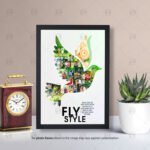 Pigeon Collage photo frame