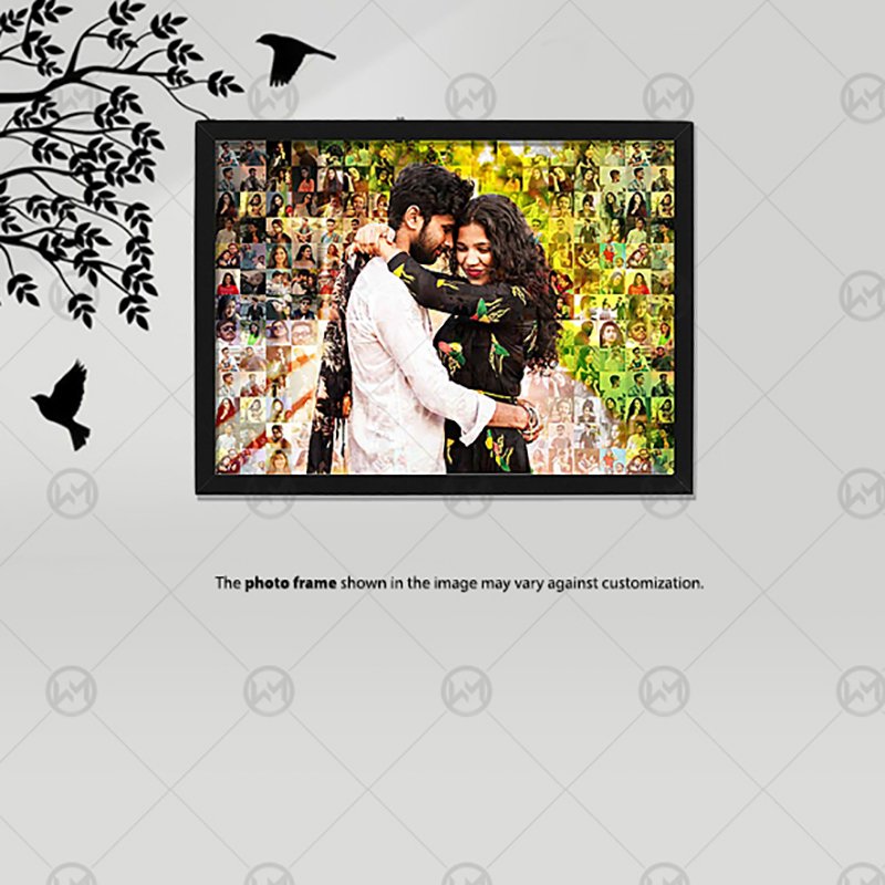 032-2023 Couple Mosaic Photo Frame