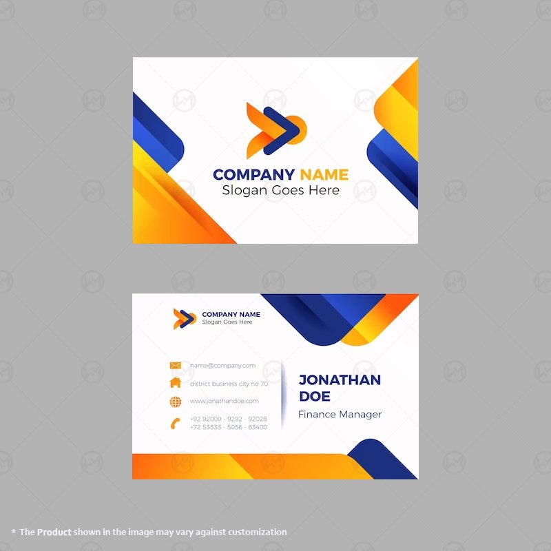 usiness Card - Double business Card - Double