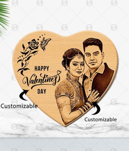 Engraving Wood - Heart