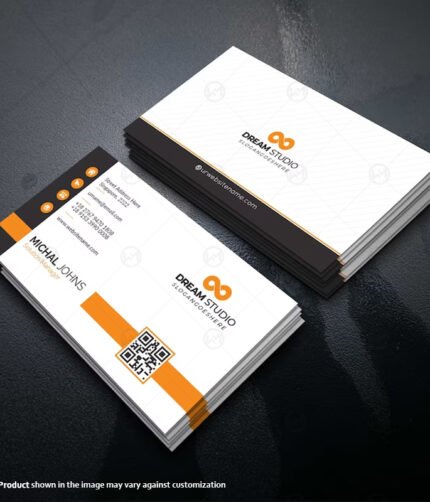 Matte business cards
