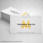 Single Side Business Card