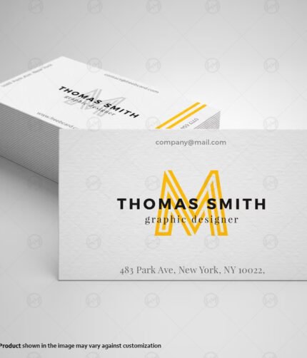 Single Side Business Card