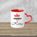 Heart Handle Inner Color Mug